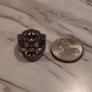 Marcascite and 926 silver Ring